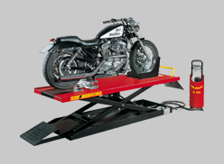 motorbike hoist scissor lift table for sale