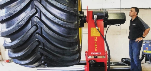 heavy vehicle truck tyre changer and wheel balancer